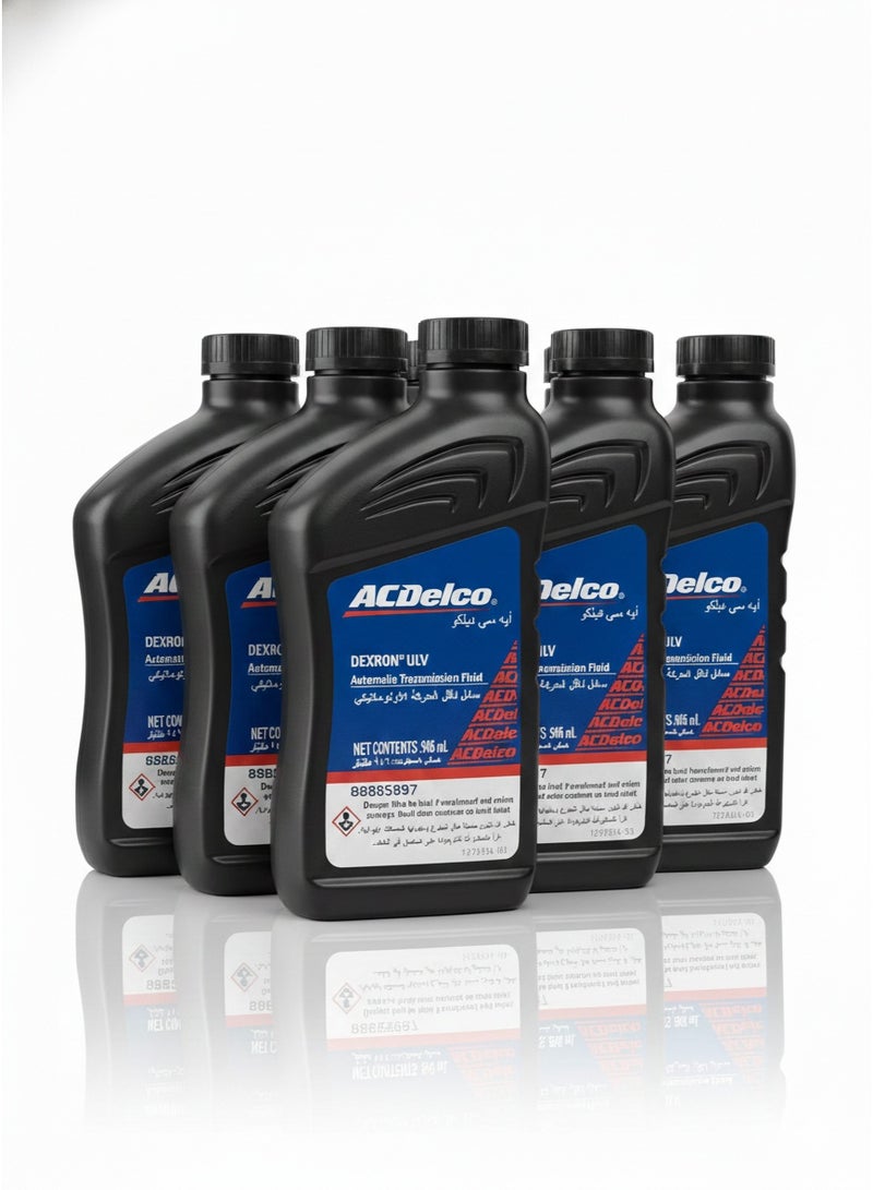 إيه سي ديلكو سائل ناقل الحركة الأوتوماتيكي DEXRON-ULV - 946  (عبوة من 6 قطع)